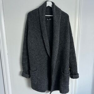 Babaton‎ Charcoal Wool Alpaca Cozy Coat Size Small
